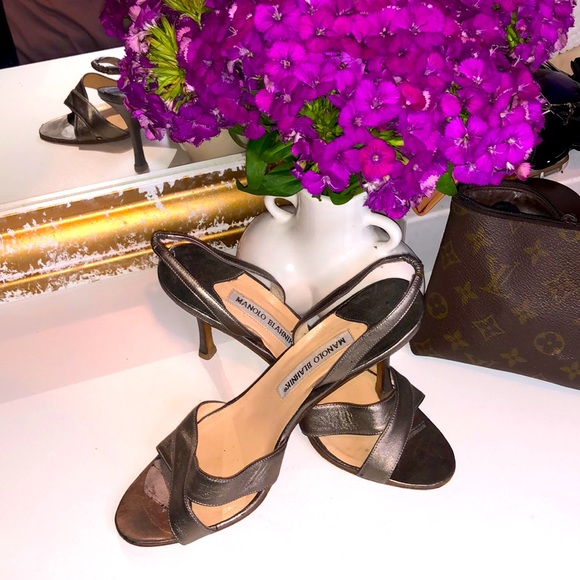 Manolo Blahniks  Sandals - Picture 1 of 9